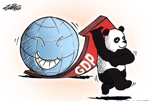 不等美国了！中国GDP冲刺100万亿，成全球最大经济圈“火车头”