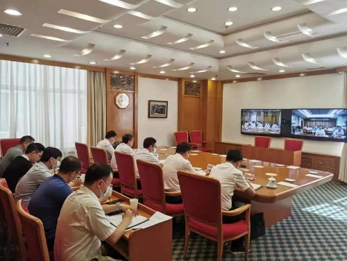 推动长江经济带发展领导小组办公室综合协调组召开生态环境突出问题“以案促改”工作推进视频会